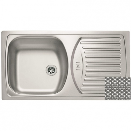 Мойка для кухни Alveus Basic 150 (Leinen), слив 60 мм фото