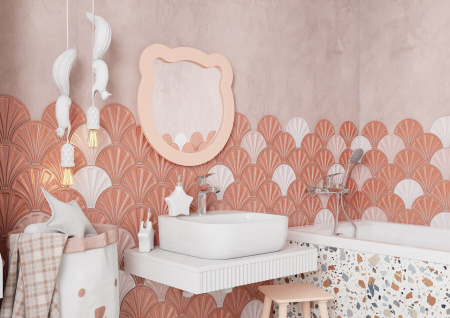 Детское зеркало Акватон Каспер 1A283502CR1E0 мишка фото