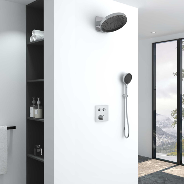 Душевая система скрытого монтажа Vincea VSFW-421I3CH хром  фото