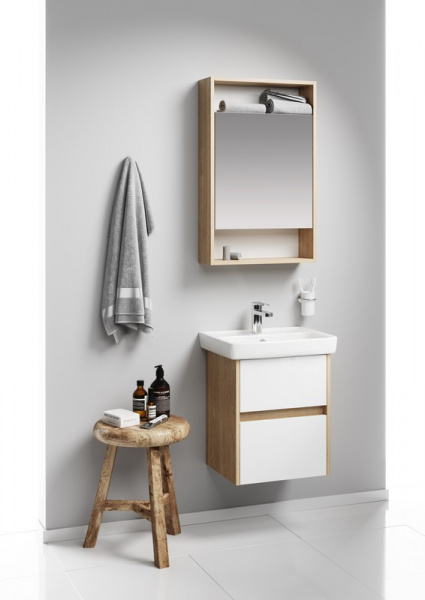 Зеркало-шкаф Aqwella Сити SIT0405DB фото