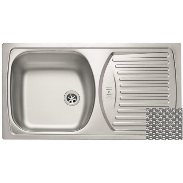 Мойка для кухни Alveus Basic 150 (Leinen), слив 60 мм фото
