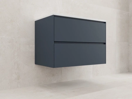 Тумба подвесная под раковину Style Line Лима 80 ЛС-00002355 графит фото