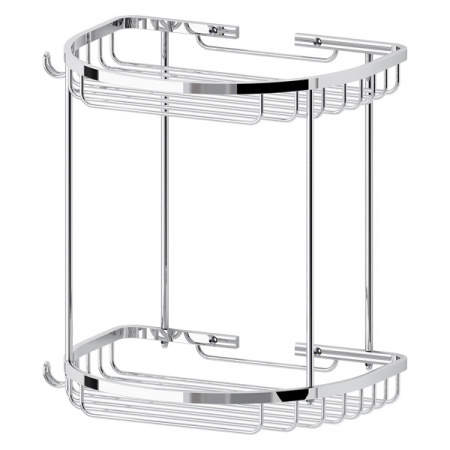 Полочка-решетка двухуровневая полукруг FBS Ryna RYN 011 фото