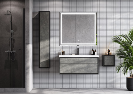 Шкафчик Акватон Уэльс 30 1A267803WA6A0 авеллино грей / антрацит фото