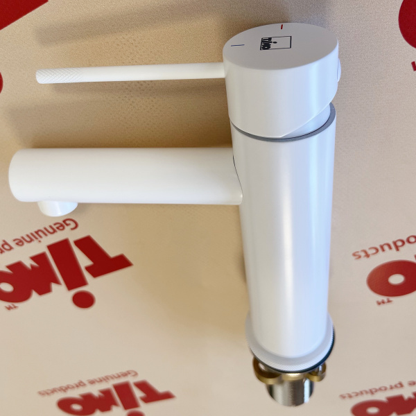 Смеситель для раковины Timo Saona 2361/16F белый матовый фото