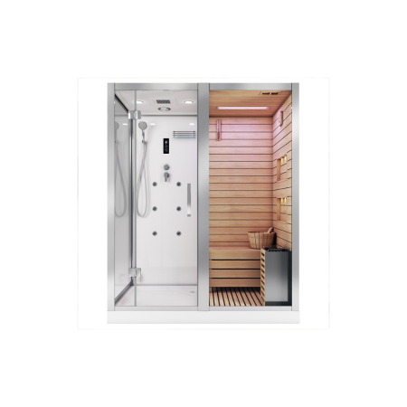 Душевая кабина с сауной Cerutti SPA Albano CT8349 180x110 фото