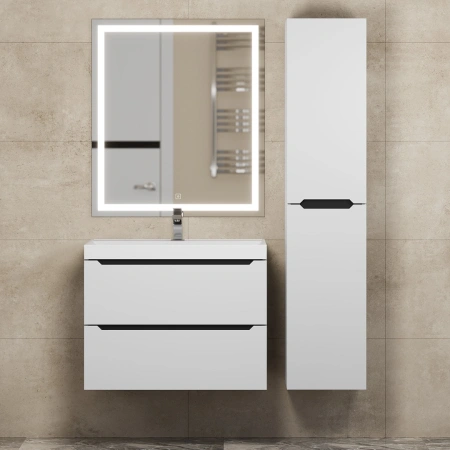 Тумба под раковину Uperwood Tanos 70 2930205141 белый/графит фото