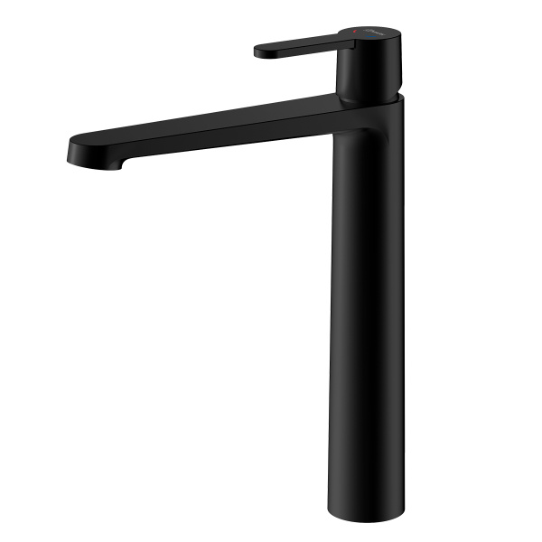 Высокий смеситель для раковины Lemark Ladoga LMF-0715B-BL фото