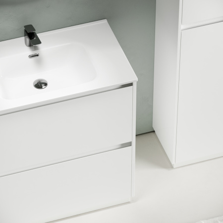 Тумба под раковину Sancos Libra Floor LB80FW белая фото