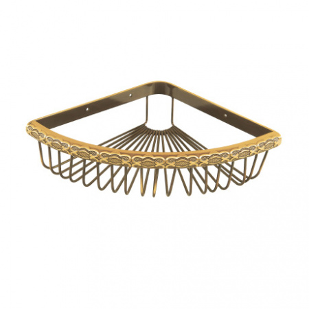 Полочка-решетка угловая Lemark Jasmine LM6681B фото