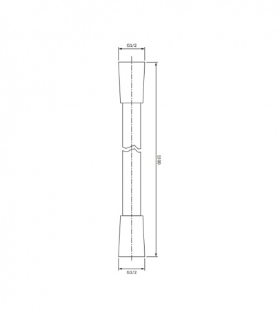 Шланг душевой Omnires 028GL золото фото