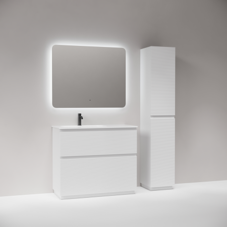 Тумба под раковину Sancos Folk Floor FL100FLW белая фото