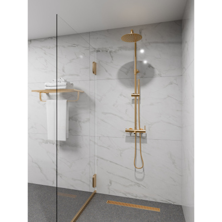 Душевая система Milacio Ultra Onis MCU.151.GD брашированное золото фото