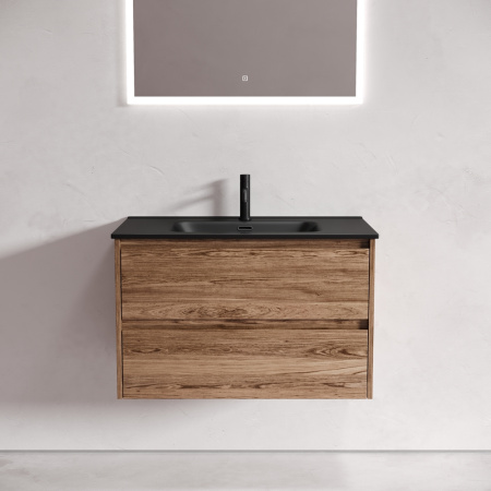 Тумба под раковину Sancos Libra LB80ECH дуб чарльстон фото