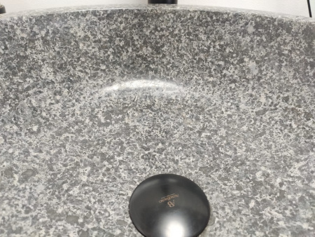 Раковина из мрамора Indo Bowl Grey Medium BM-00260 фото