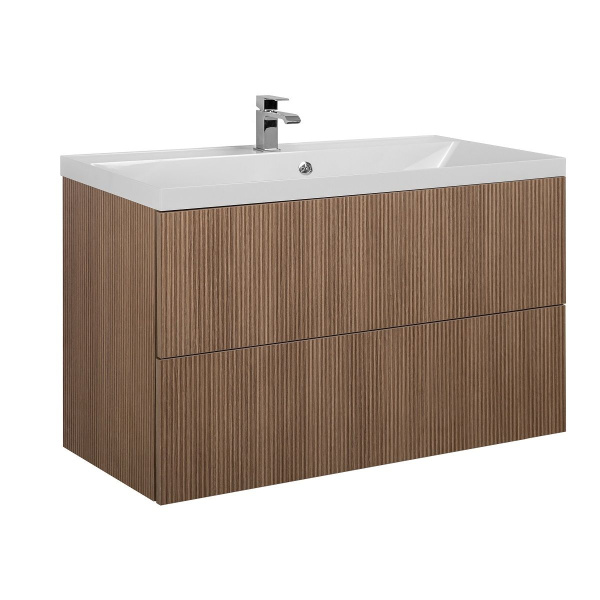 Тумба под раковину Art&Max Verona-Push AM-Verona-Push-1000-2C-SO-KV кадена вуд фото