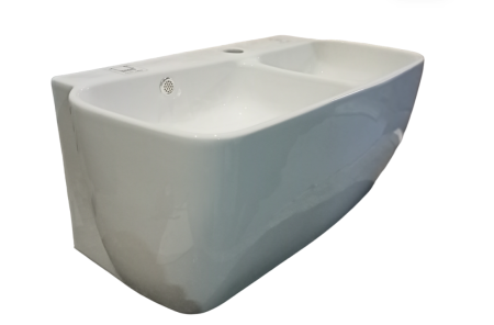 Раковина-моноблок подвесная Cerutti SPA Double Marco CT9282 фото