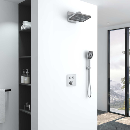 Душевая система скрытого монтажа Vincea Inspire VSFW-421I4CH хром фото