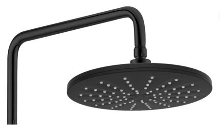 Душевая система (стойка) Kaiser Cezar 06177-2 черная матовая фото