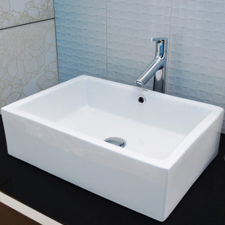 Накладная раковина CeramaLux N 9129 51х35,5 фото