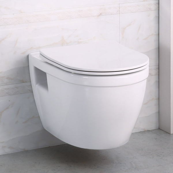 Унитаз подвесной BelBagno Loto BB070CHR безободковый фото