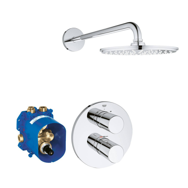 Душевая система скрытого монтажа Grohe Grohtherm 3000 Cosmopolitan 26262000 фото