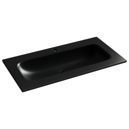 Раковина Ceramica Nova Grace CN7019MB 91x45 черная матовая фото