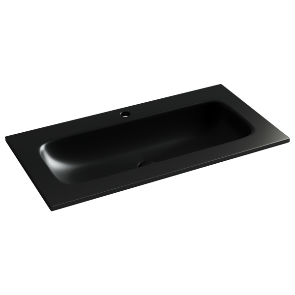 Раковина Ceramica Nova Grace CN7019MB 91x45 черная матовая фото