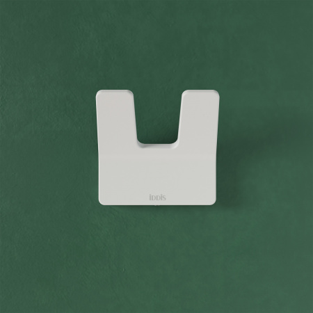 Крючок для ванной двойной Iddis Slide SLIWT20i41 белый матовый фото