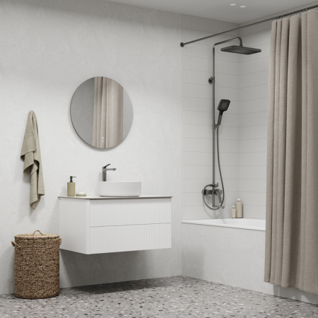 Душевая система Iddis Parker PARGM3Fi06 графит матовый фото