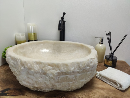 Раковина из оникса Indo Erozy Блитар EO-00060 фото