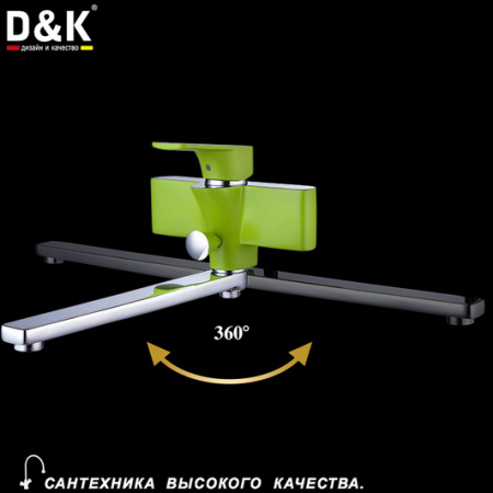 Смеситель для ванны с душем D&K Humboldt Berlin DA1433312 фото