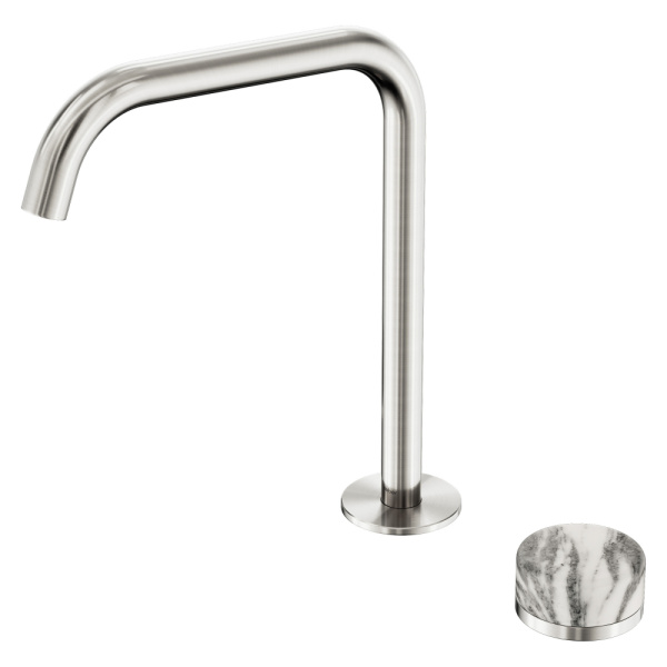 прогрессивный Abber Marmor AF8B091BN-L-H05BN никель брашированный/ручка Wiener Marmor фото