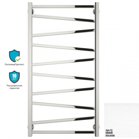 Полотенцесушитель водяной Сунержа Сирокко 100х50 12-0253-1050 белый фото