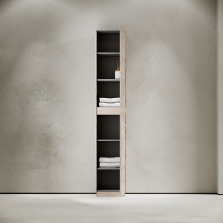 Шкаф-пенал напольный Sancos Libra Floor PLB35FEG дуб галифакс натуральный фото