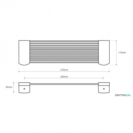 Мыльница настенная Bemeta Cytro 146102275 фото