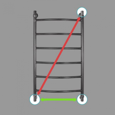 Водяной полотенцесушитель Energy Classic 100x60 EWTRCLASS1006000000 фото