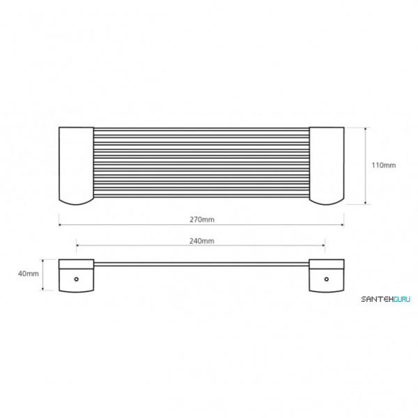 Мыльница настенная Bemeta Cytro 146102275 фото
