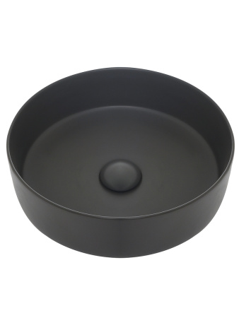 Раковина накладная AQUAme AQM5012 355x355x120 темно-серый матовый фото