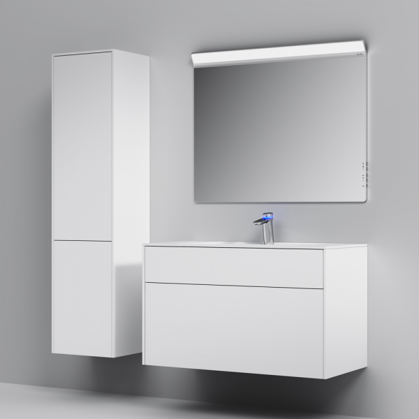 Тумба под раковину подвесная AM.PM Inspire 2.0 M50AFHX1003WM белый матовый 100,8 см фото