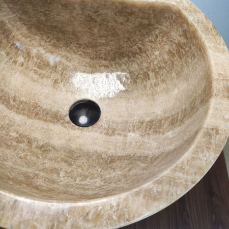 Раковина напольная из оникса Sunset ON-01347 (45*45*90) фото