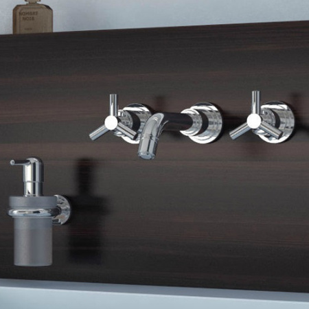 Смеситель для раковины двухвентильный настенный Grohe Atrio 20387000 фото