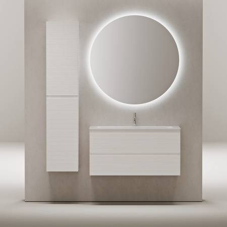 Тумба под раковину Sancos Folk FL100W белая фото