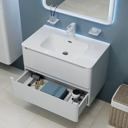 Тумба с раковиной Iddis Edifice 80 см EDI80W0i95K фото