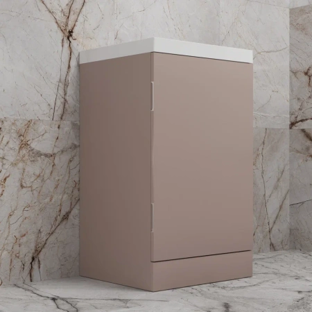 Тумба напольная Style Line Моно ЛС-00002453 санд пудровый фото