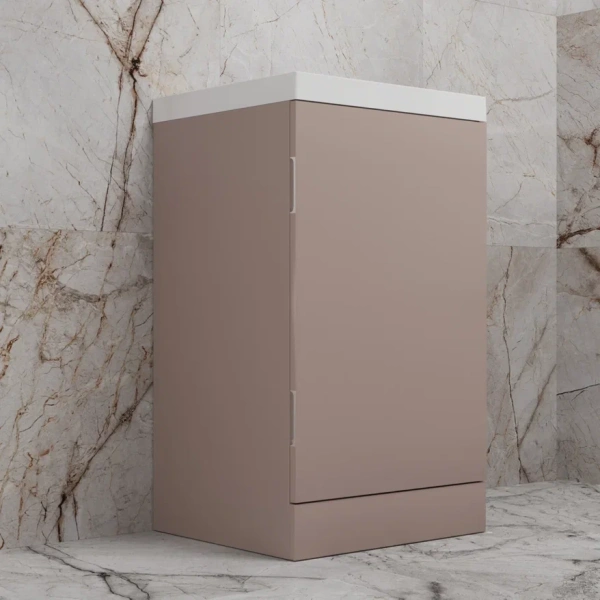 Тумба напольная Style Line Моно ЛС-00002453 санд пудровый фото