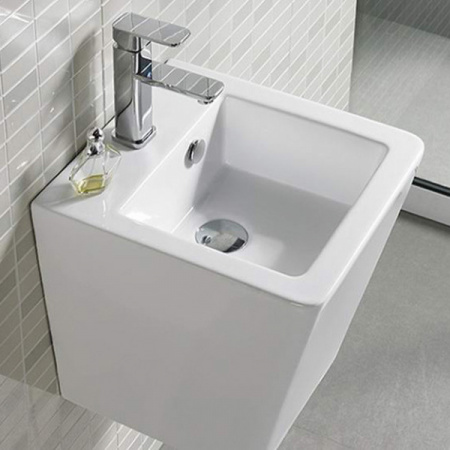 Раковина-моноблок подвесная CeramaLux N 500V фото