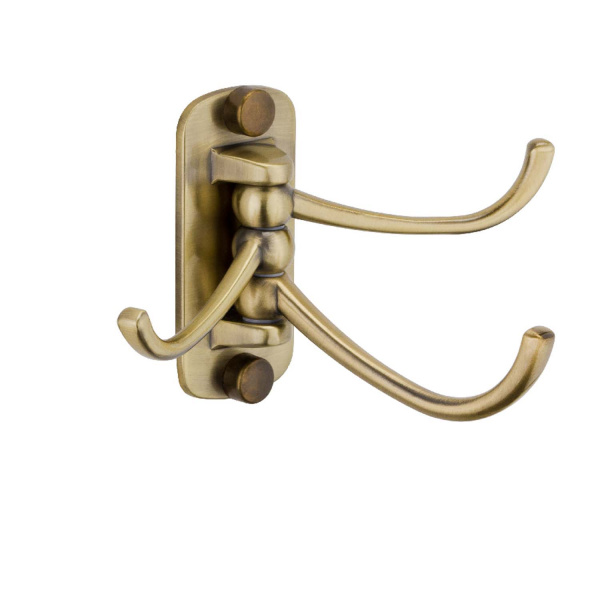 Крючок для ванной тройной поворотный Тройной Fixsen Antik FX-61105C фото