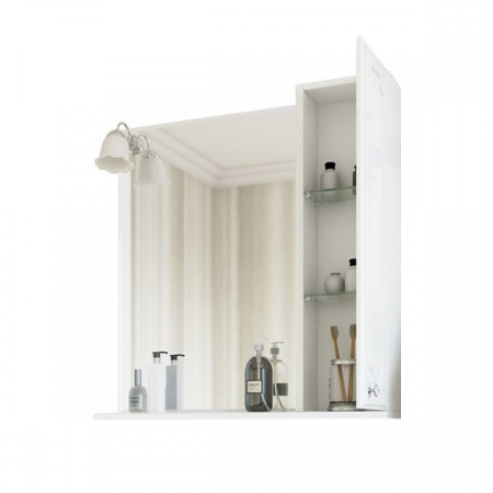 Зеркало-шкаф Sanflor Ксения Н0000000118 70 см R фото