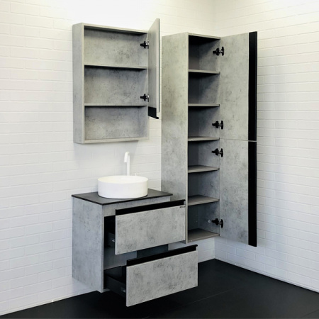 Тумба Comforty Эдинбург-60-2 с раковиной Comforty 9111 фото